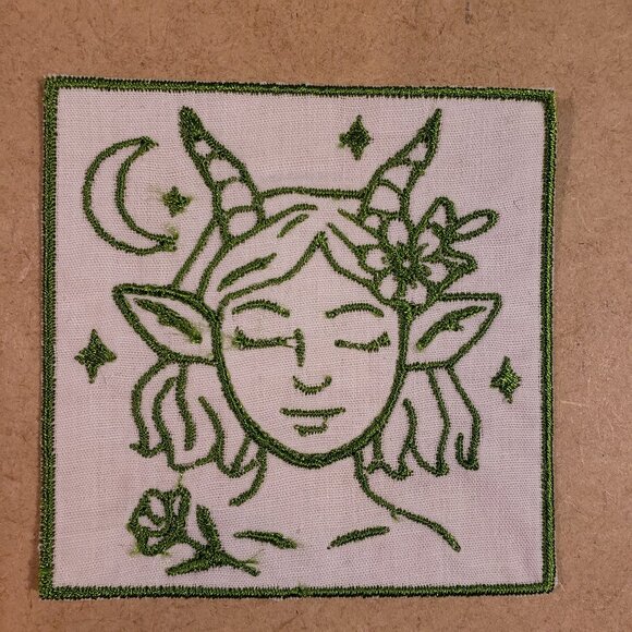 Fawn Girl Iron-On Patch (2/$12 or 5/$22) - Picture 1 of 2